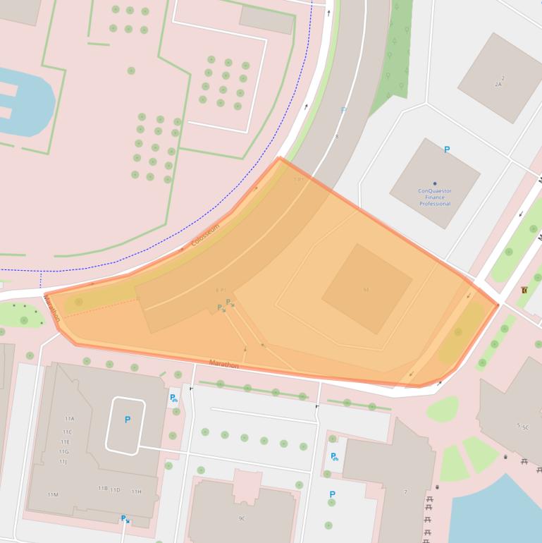 Kaart van postcodegebied 1213PK.