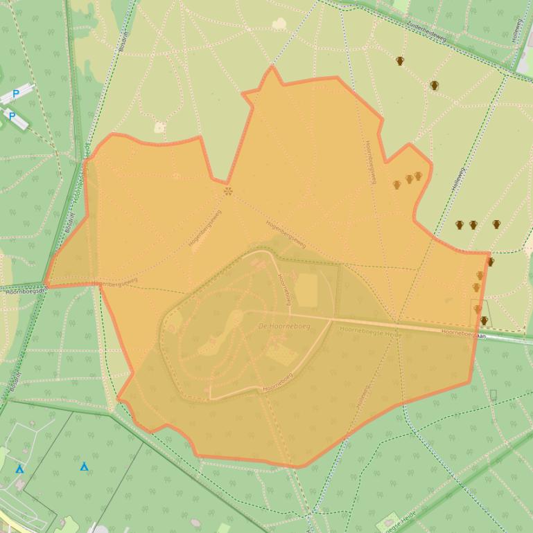 Kaart van postcodegebied 1213RE.