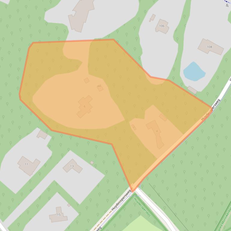 Kaart van postcodegebied 1213WB.