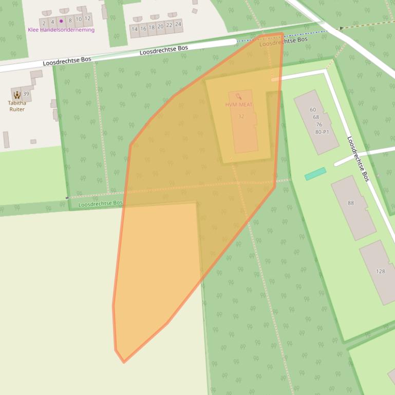 Kaart van postcodegebied 1213ZA.