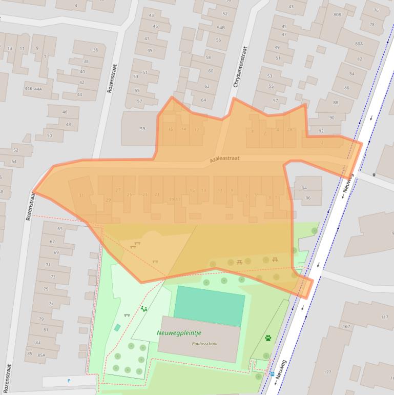 Kaart van postcodegebied 1214CG.