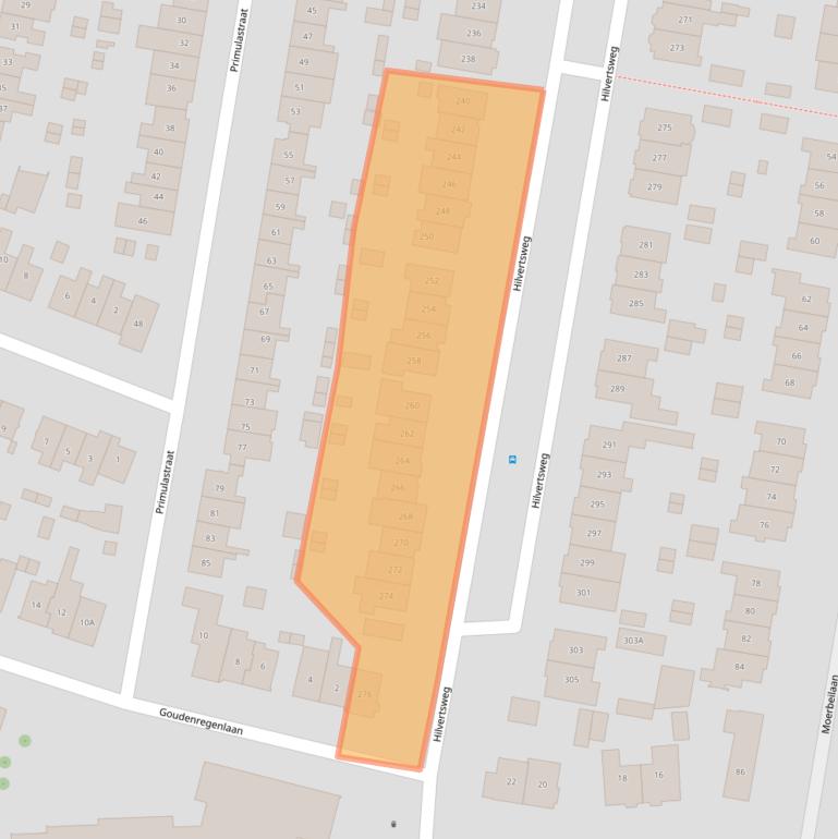 Kaart van postcodegebied 1214JP.