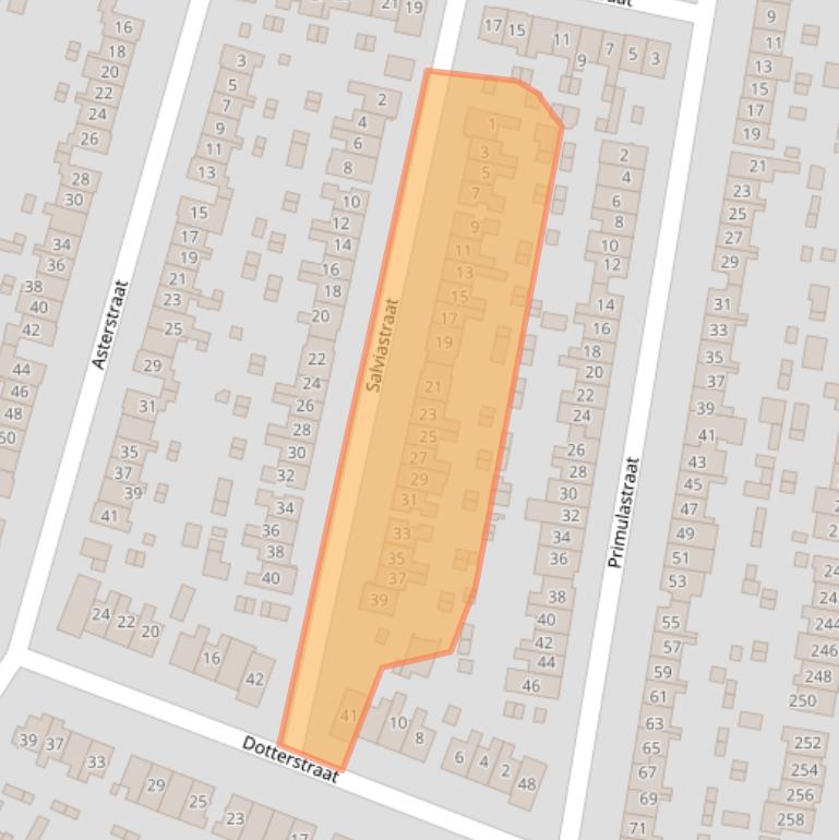 Kaart van postcodegebied 1214KW.