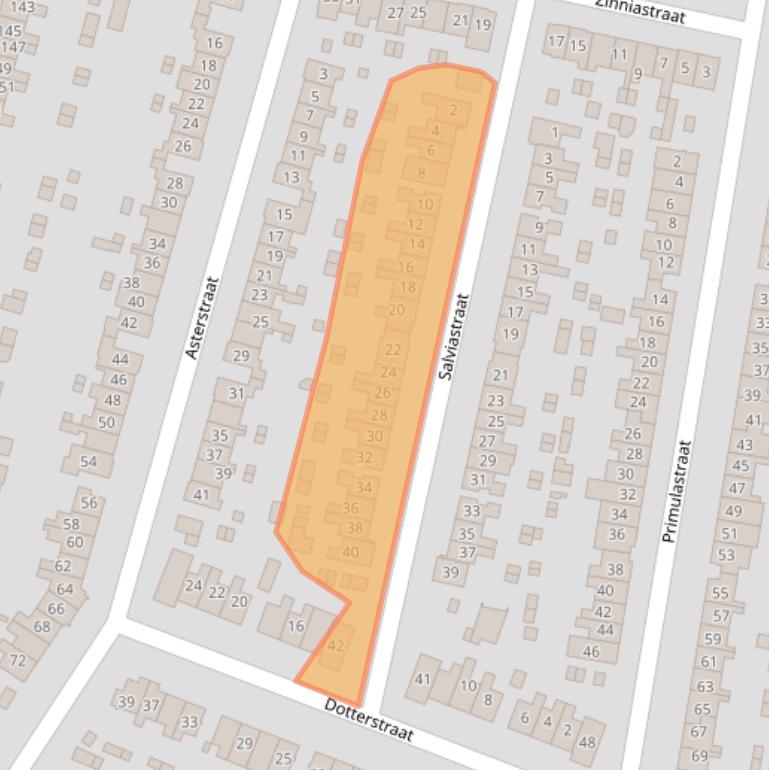 Kaart van postcodegebied 1214KX.