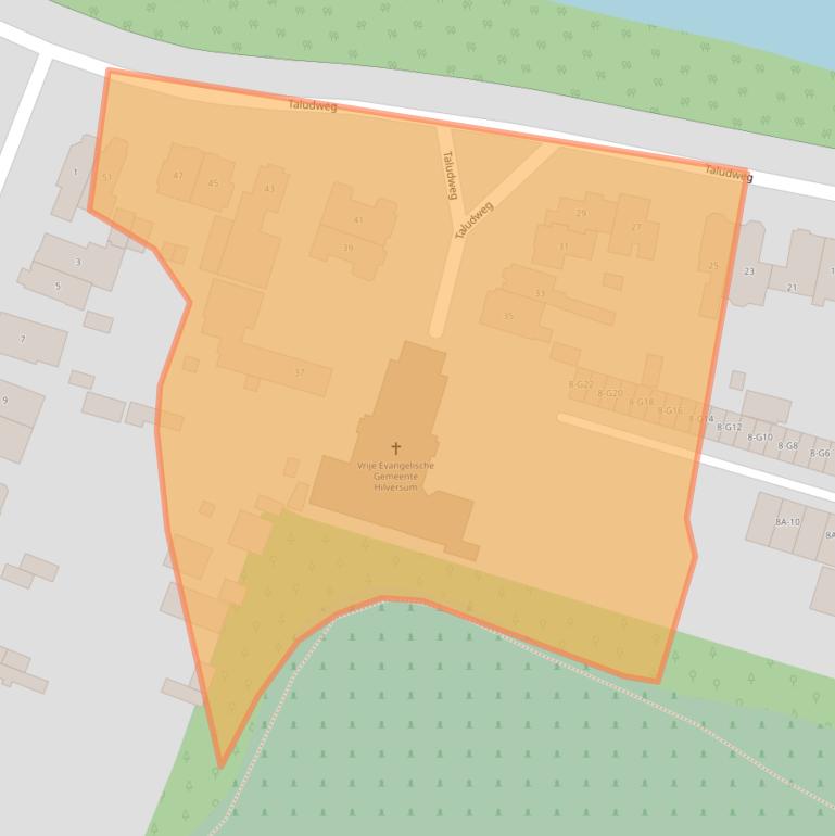 Kaart van postcodegebied 1215AB.