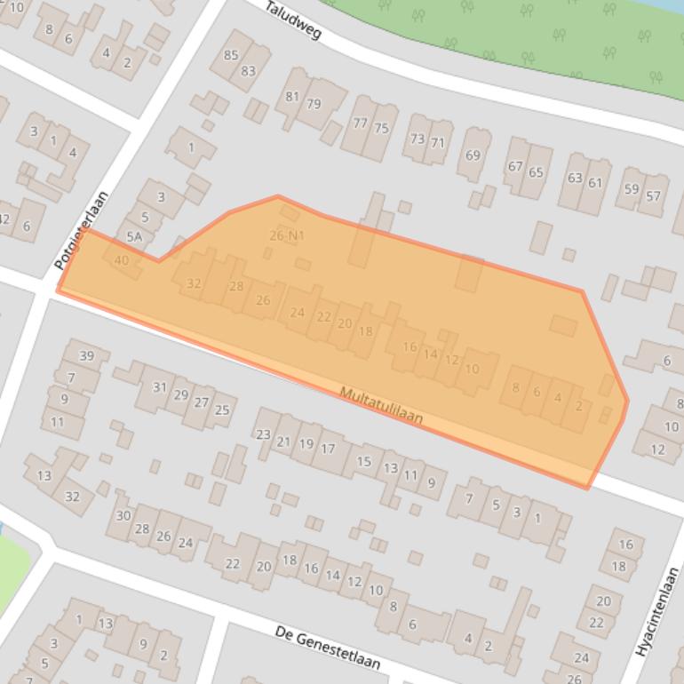 Kaart van postcodegebied 1215BJ.