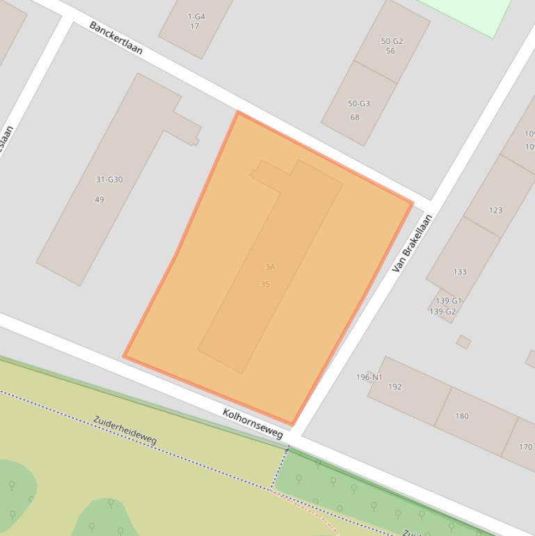 Kaart van postcodegebied 1215PV.