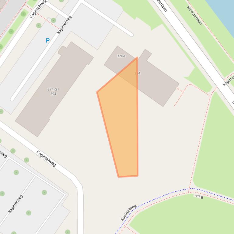 Kaart van postcodegebied 1216JS.