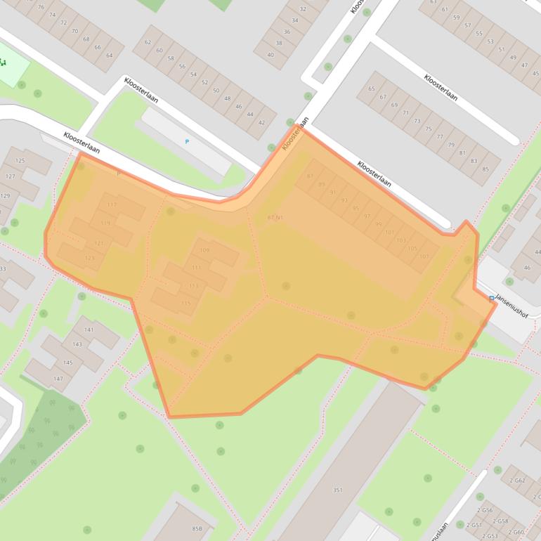 Kaart van postcodegebied 1216NK.