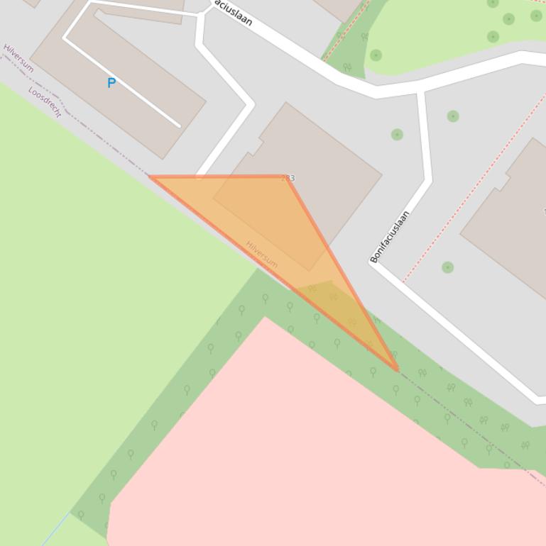 Kaart van postcodegebied 1216PR.