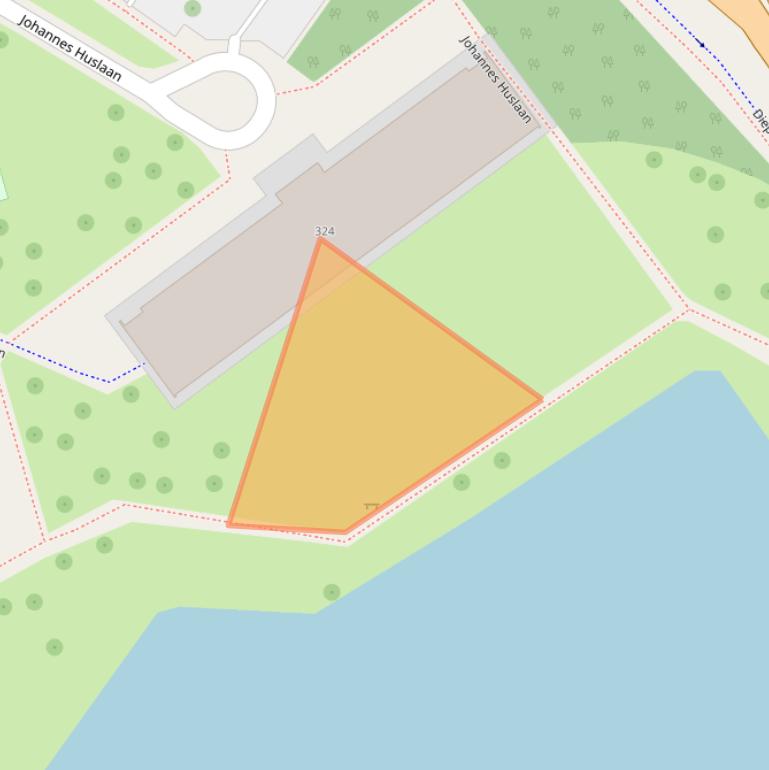 Kaart van postcodegebied 1216RM.