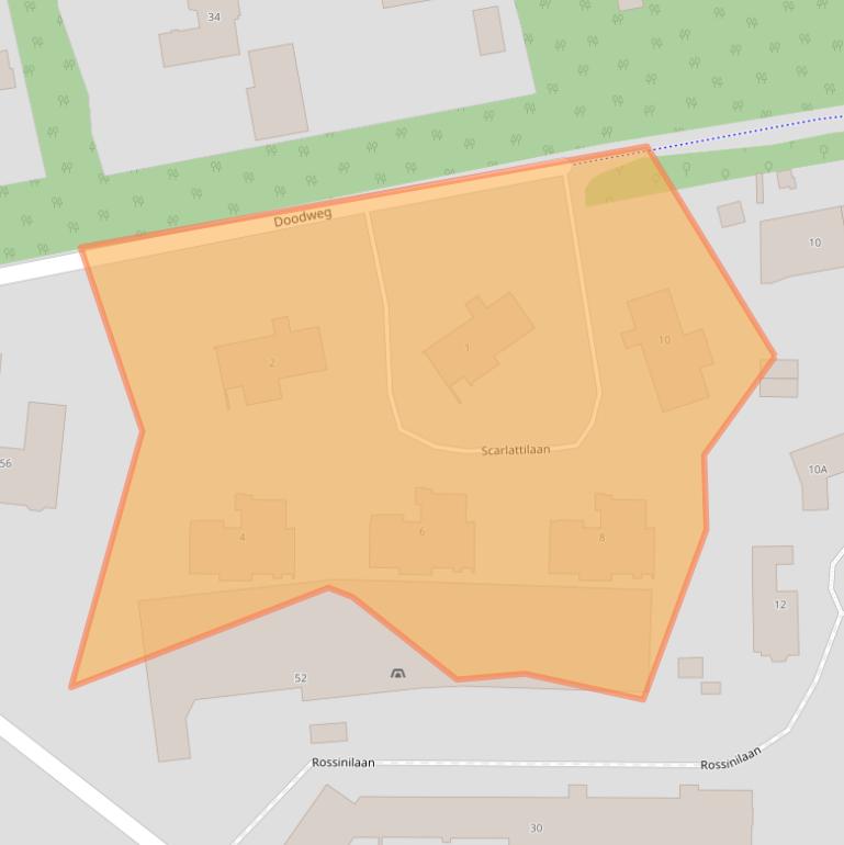 Kaart van postcodegebied 1217BL.