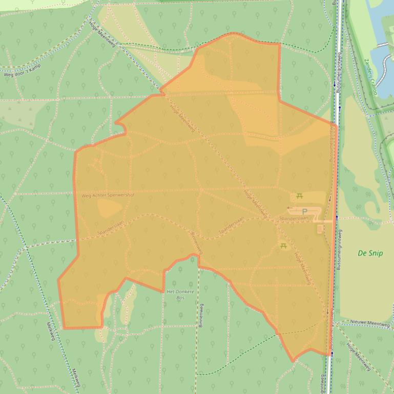 Kaart van postcodegebied 1217DB.