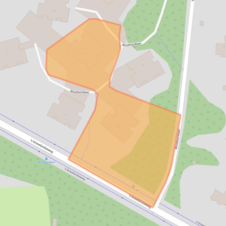 Kaart van postcodegebied 1217DK.