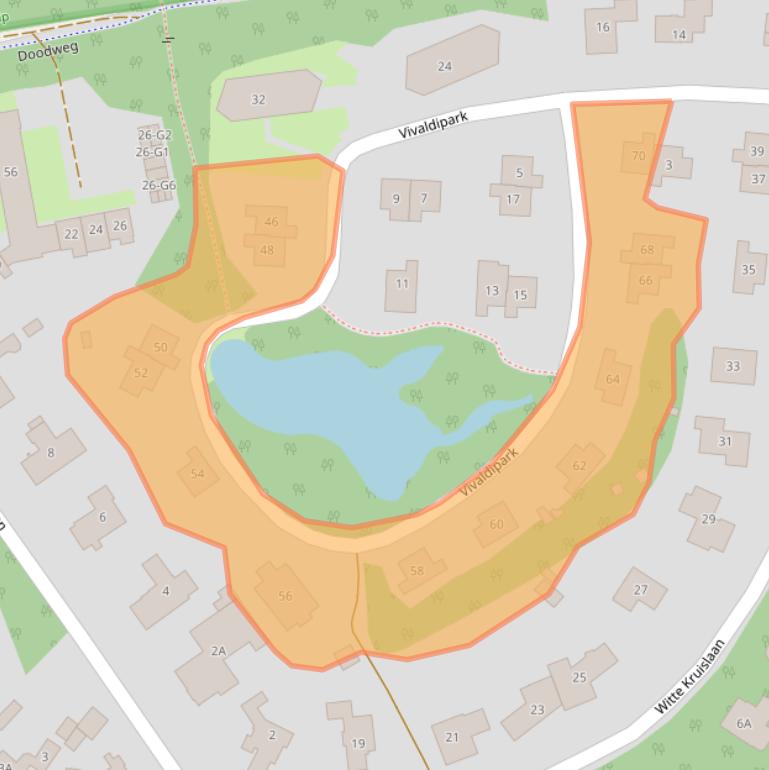 Kaart van postcodegebied 1217DW.