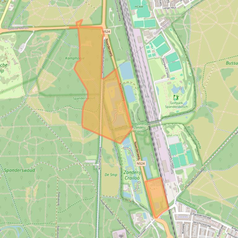 Kaart van postcodegebied 1217GL.
