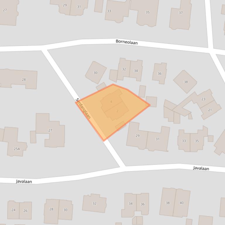 Kaart van postcodegebied 1217HH.