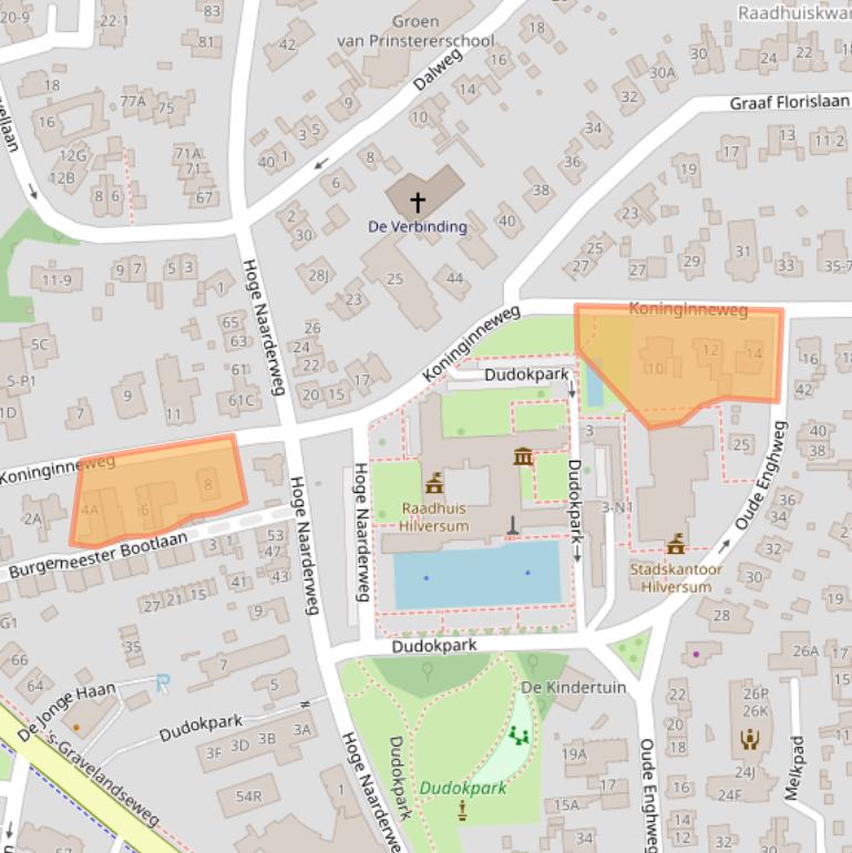 Kaart van postcodegebied 1217KX.