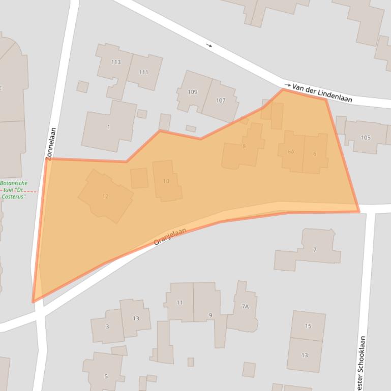 Kaart van postcodegebied 1217LW.