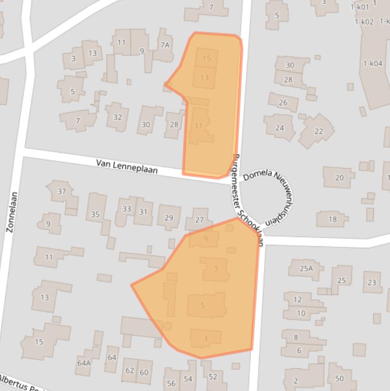 Kaart van postcodegebied 1217LX.