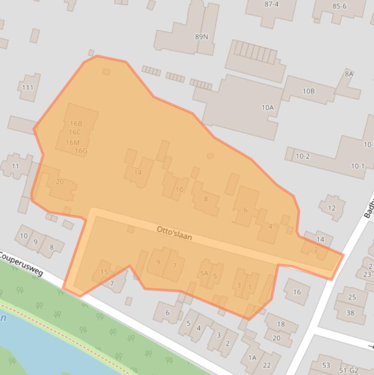 Kaart van postcodegebied 1217SL.