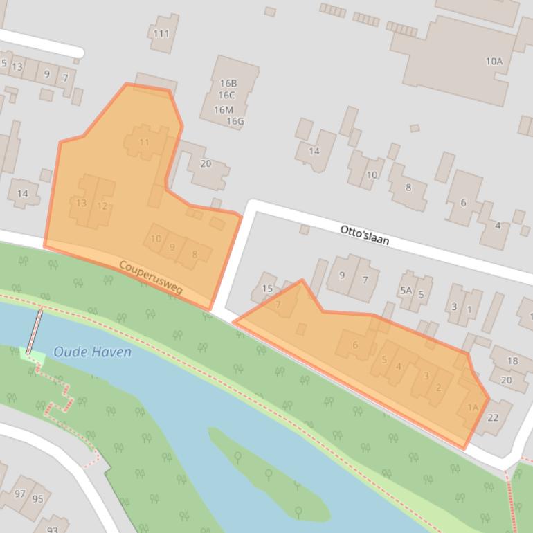 Kaart van postcodegebied 1217TA.