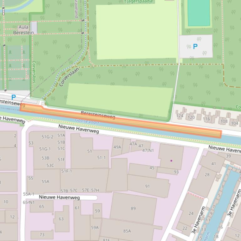 Kaart van postcodegebied 1217TH.