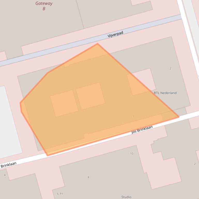 Kaart van postcodegebied 1217WN.