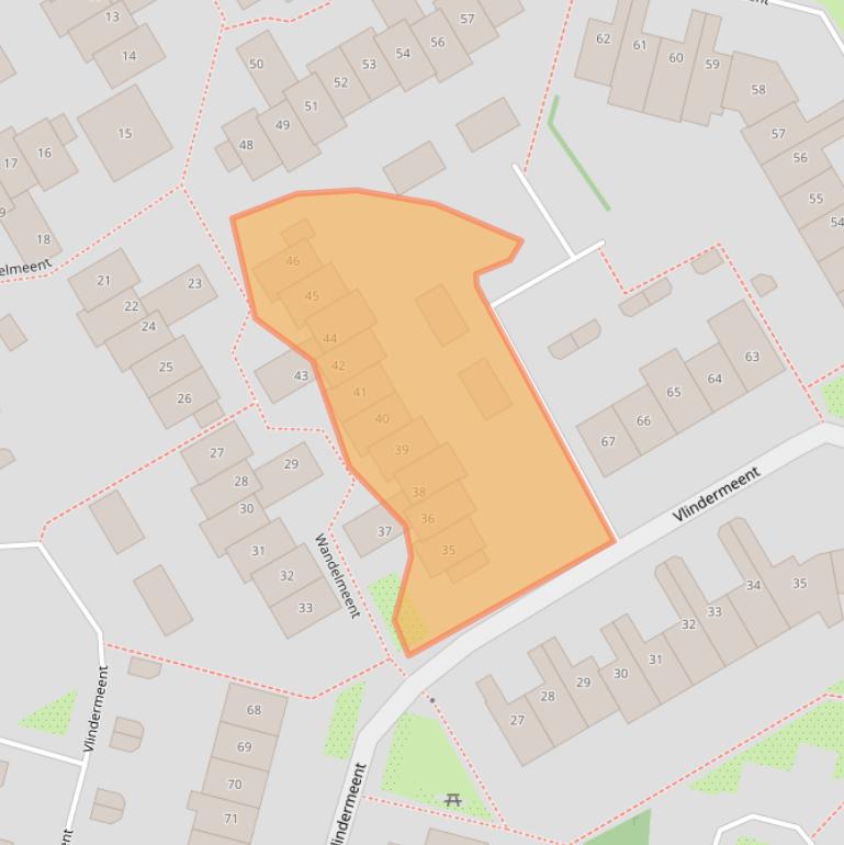 Kaart van postcodegebied 1218CP.