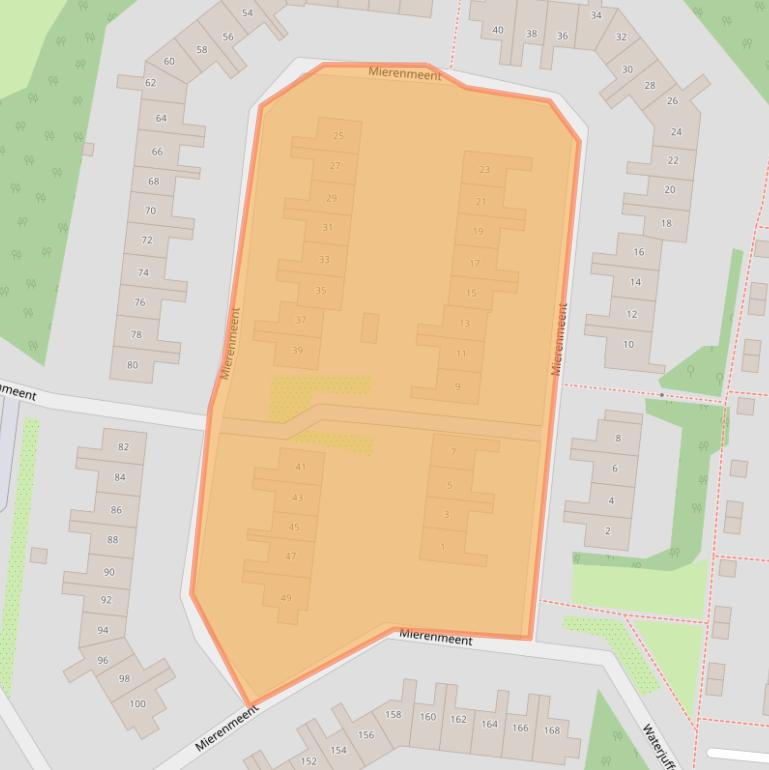 Kaart van postcodegebied 1218EH.