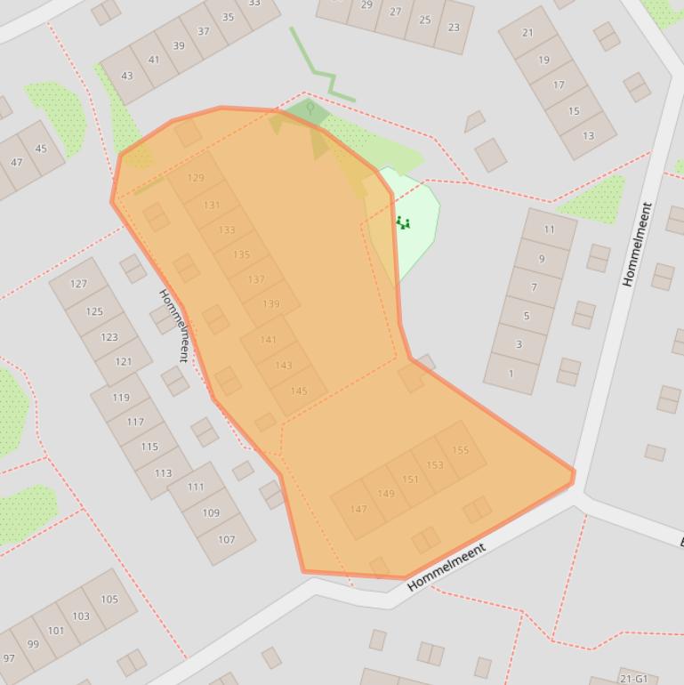 Kaart van postcodegebied 1218ES.