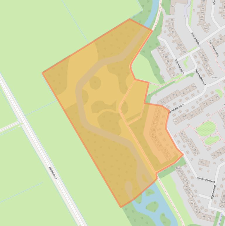 Kaart van postcodegebied 1218EX.