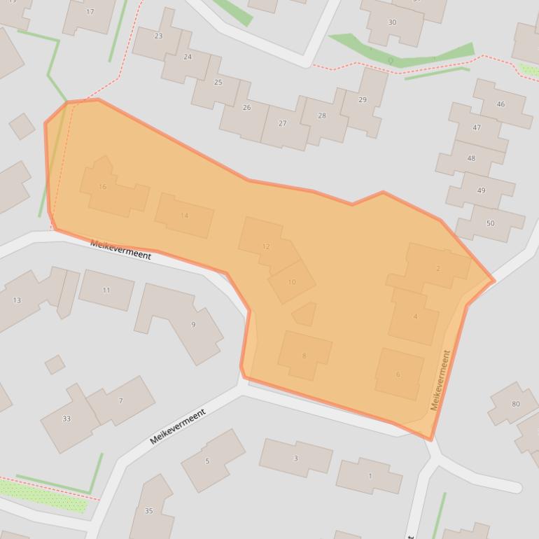 Kaart van postcodegebied 1218HD.