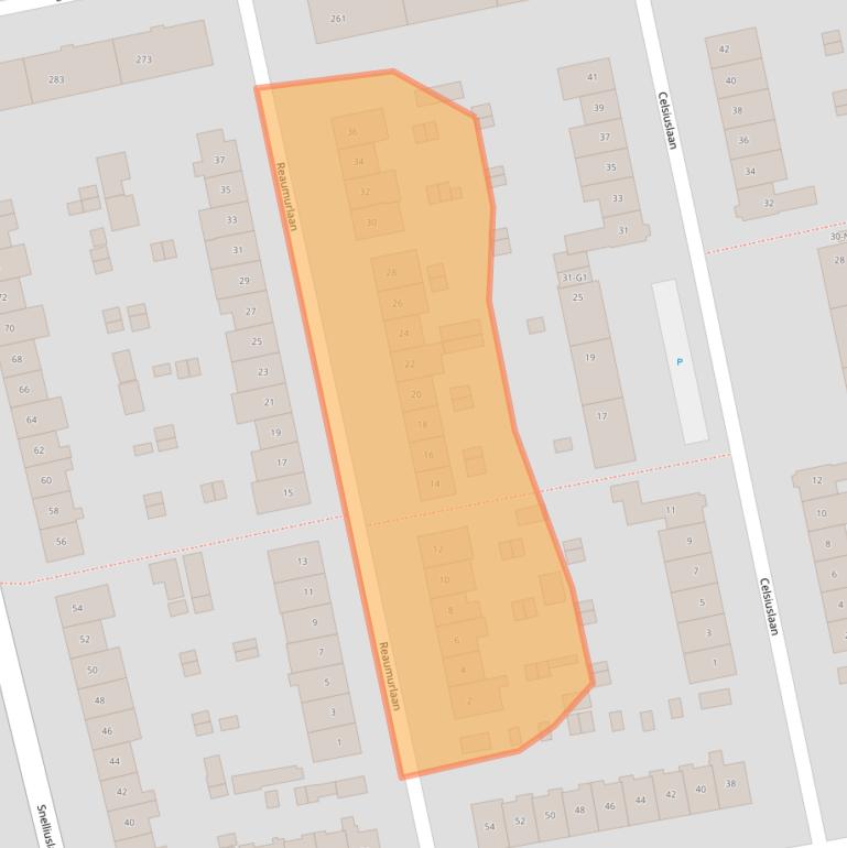 Kaart van postcodegebied 1222LT.