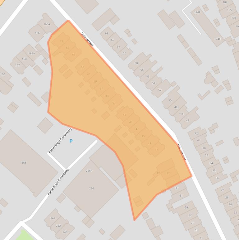 Kaart van postcodegebied 1223AM.