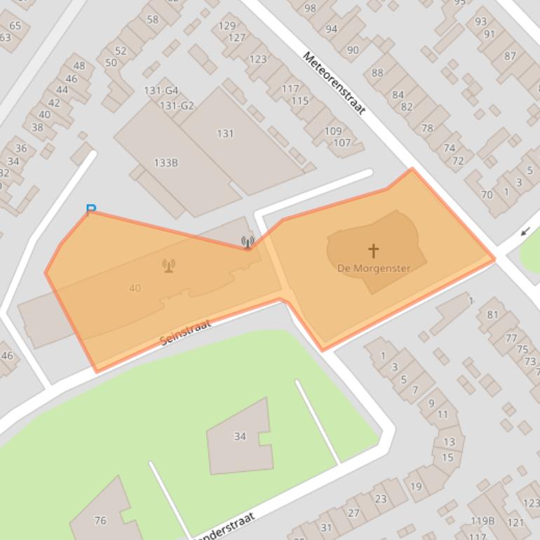 Kaart van postcodegebied 1223DA.