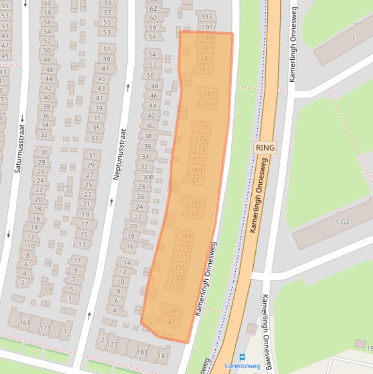 Kaart van postcodegebied 1223JE.