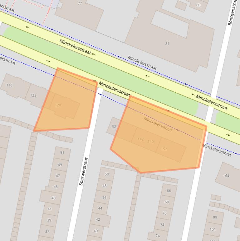 Kaart van postcodegebied 1223LJ.