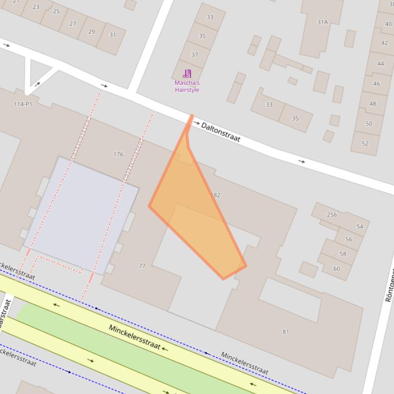 Kaart van postcodegebied 1223RV.