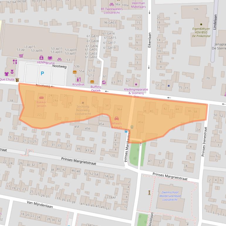 Kaart van postcodegebied 1231CV.