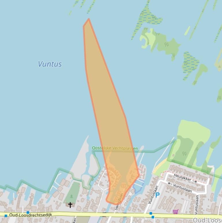 Kaart van postcodegebied 1231HE.