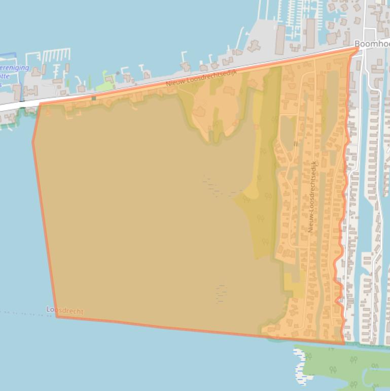 Kaart van postcodegebied 1231KV.