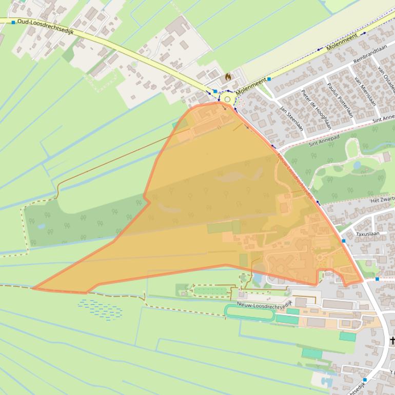 Kaart van postcodegebied 1231KX.