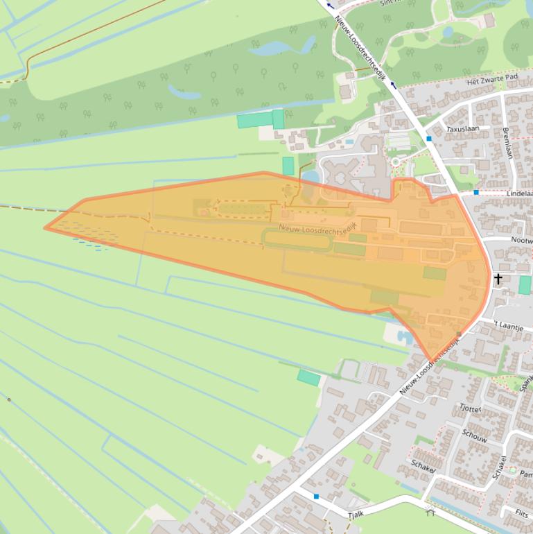 Kaart van postcodegebied 1231KZ.