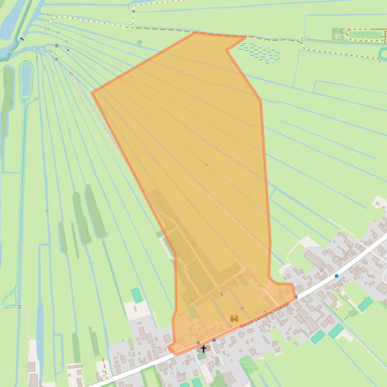 Kaart van postcodegebied 1231LC.