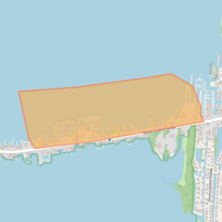 Kaart van postcodegebied 1231LG.