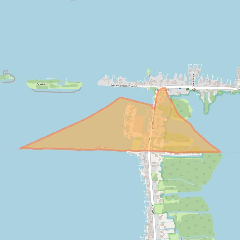 Kaart van postcodegebied 1231LM.