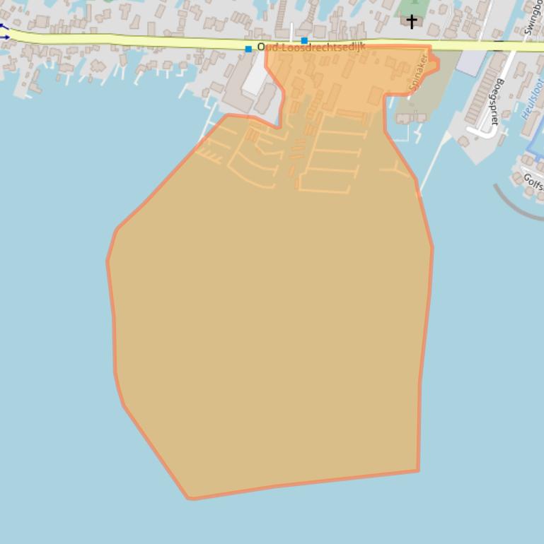 Kaart van postcodegebied 1231LX.