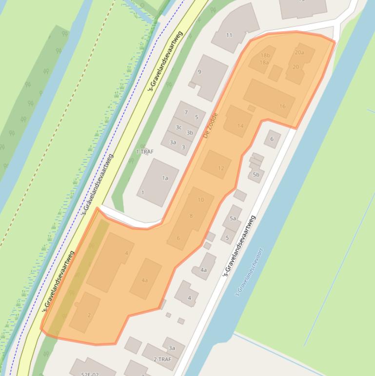 Kaart van postcodegebied 1231MB.