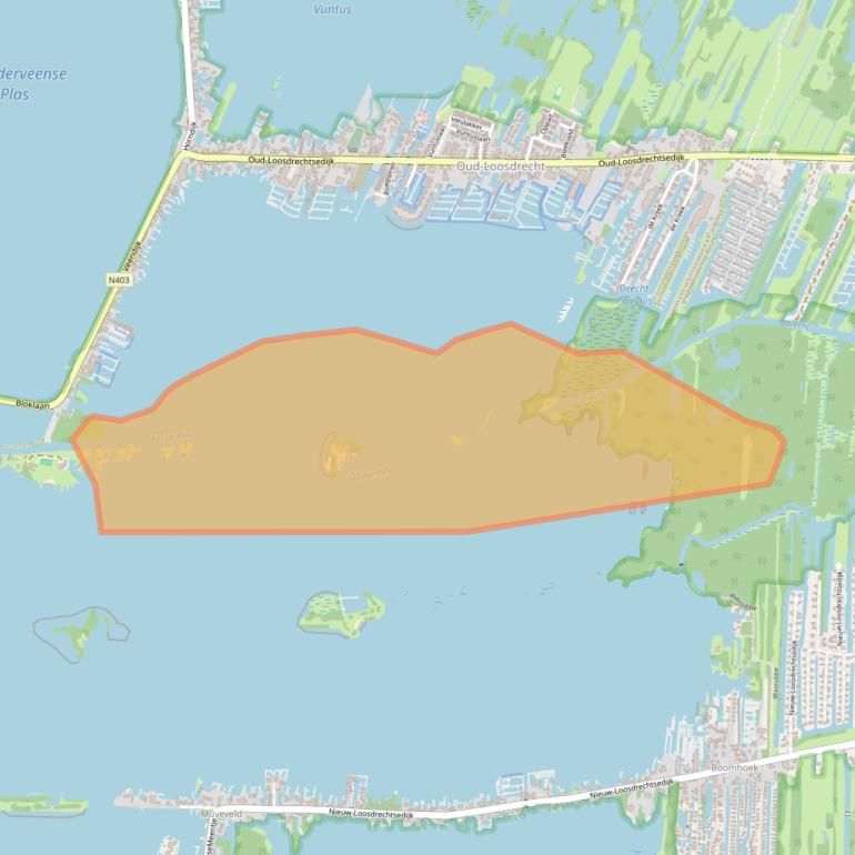 Kaart van postcodegebied 1231MJ.